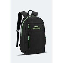 Slazenger Favento Unisex Siyah / Yeşil Omuz Sırt Çantası