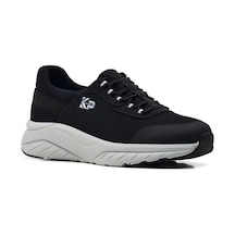 King Polo 1267 Ortopedik Tekstil Erkek Spor Ayakkabı Siyah