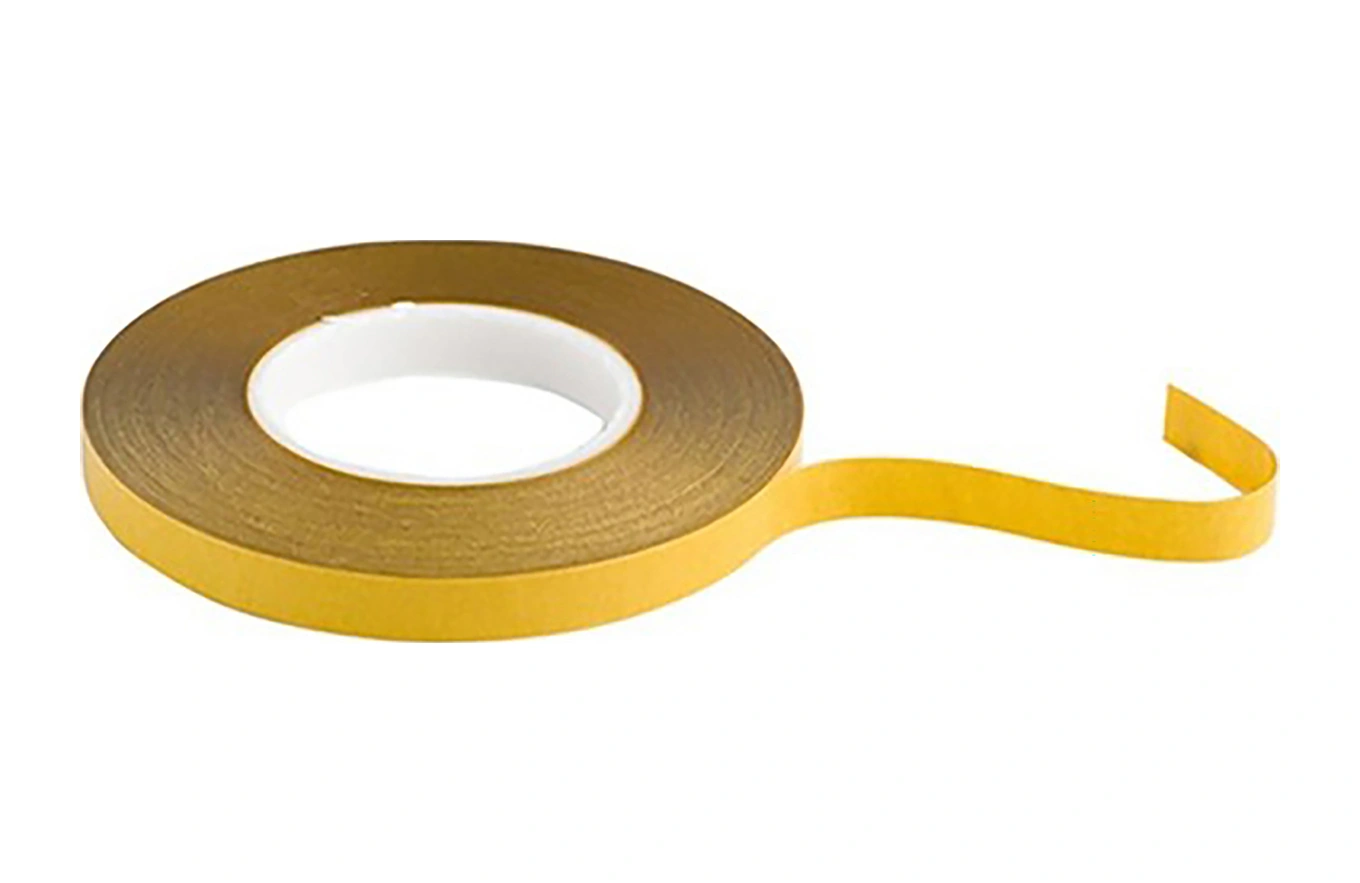 Çift Taraflı Şeffaf Sarı Bant 100 M. Uzunlukta 120 Mm Eninde 1