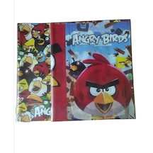 Abka Angry Birds A4 Yapışkanlı Defter Kabı 4'lü