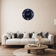 Beyaz Şık 36 Cm Duvar Saati Çok Renkli