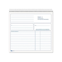 2-part Carbonless Bill For Services Rendered Book, 22cm X 21cm, 50 Sheets, White, 4133