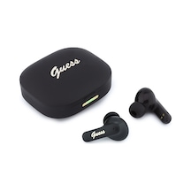 Guess GUTWSX45PGSK Lisanslı Script Metal Yazı Logolu Bluetooth 5.4 Kulak İçi Kulaklık