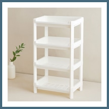 Bezos 4 Katlı Sepet Organizer Raf Düzenleyici 510x205x685 Mm Agc Çok Renkli