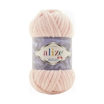 Alize Velluto 340 Pudra Pembe Kadife El Örgü İpi