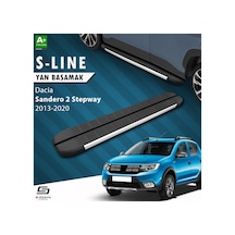 S-Dizayn Dacia Sandero 2 Stepway S-Line Aluminyum Yan Basamak 173