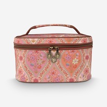 Pip Studio Turuncu Polyester Makyaj Çantası 26x16x16 Cm