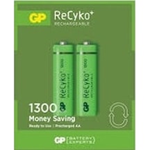 Lunaev Gp Recyko 1300mah Aa Şarjlı Kalem Pil 132c133 2li Kart