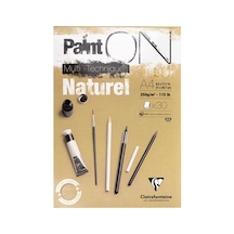 Clairefontaine Paint-on Naturel A4 250 Gr 30 Yp Kr Tk Kısa Kn Yp-4 Lü