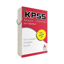 KPSS Anayasa- Vatandaşlık Strateji Kartları - İbrahim Kaygısız - Delta Kültür