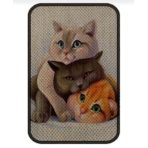 Fine Cat Plus Desenli Kedi Tırmalama Paspası 60 x 40 CM