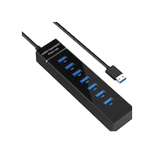 7 Port Usb Hub 30 Cm Zr249