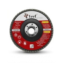 Yeef Aliminyum Metal Flap Disk 40 Grit