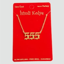 Uğurlu - 458 - Rakamlar Uçlu - Csmo-tex - Kolye 5 altın