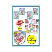 Panini Squishmallows Sticker Çıkartma - 4 Paket 20 Adet Sticker