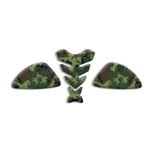 Universal Motosiklet Tank Pad Set 3d Sticker 03 Diğer