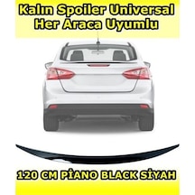 Tiger Marketing Nissan Prımera Uyumlu Pianoblack Spoiler 120 Cm