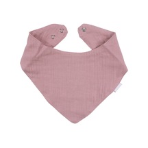 Bebegen Unisex Gülkurusu Üçgen Müslin Fular Önlük Çok Renkli