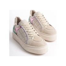 Mubiano Hakiki Deri Collection Kadın Spor Ayakkabı & Sneaker Bej -mcrgn6062-bj Bej