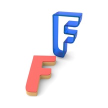 F Harfi Polikarbon Kurabiye Kalıbı