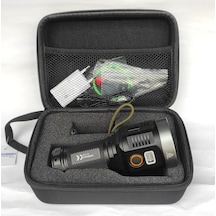 Powerdex Pd-12000 Profesyonel Avcı El Feneri 40w 4000 Lümen Siyah