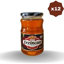 Erzincan Süzme Çiçek Balı 460 Gr - 12 Adet