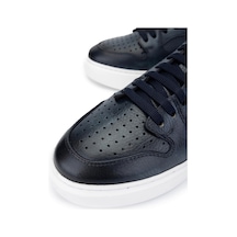 Tamer Tanca Erkek Hakiki Deri Lacivert Sneakers & Spor Ayakkabı 1093 054 Erk Ayk Y25 Lacı Alk Lacivert