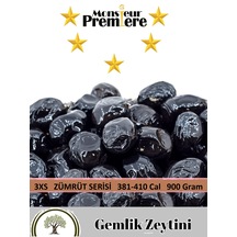 Monsieur Premiere Zümrüt 3xs Gemlik Siyah Sele Zeytin 900 G