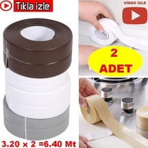 2 Adet Su Sızdırmaz Bant Mutfak Banyo Duvar Küvet Lavabo Bantı (457117283)