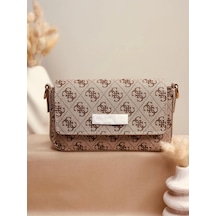 Elora Atelier Mila Mini Vizon Kahve Çanta Çok Renkli
