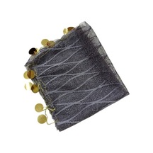 Halay Mendili Dantelli Gri 10'lu Paket