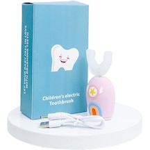 Carrier Çocuklar İçin Yumuşak Fırça Başlıklı Elektrikli Diş Fırçası Pembe