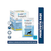 Onevet Probiyotik Şase Köpekler Için Sindirmeye Yardımcı Takviye Vitamini 30 Adet 1 Gr