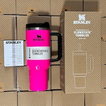 Stanley Quencher H2.0 Tumbler Termos Pipetli Bardak 1.18 Lt Parlak Kırmızı
