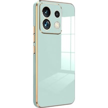 Newface Xiaomi Poco M6 Pro 4g Kılıf Volet Silikon - Açık Yeşil Açık Yeşil