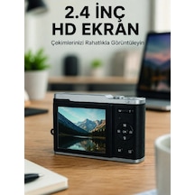4k Video Kayıtlı 48 Mp Dijital Fotoğraf Makinesi Otomatik Odaklama Çok Renkli