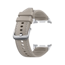 Galaxy Watch8 Hibrit Deri Kordon S/m/l Kum Rengi Çok Renkli