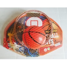 Küçük Boy Çocuk Basketbol Potası ve Basketbol Topu