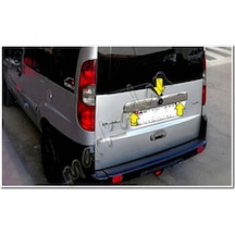 Markadan Fiat Doblo Krom Bagaj Çıtası 2006-2012 Paslanmaz Çelik
