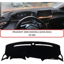 PEUGEOT 2008 (2019-2021) EKRANLI TORPİDO  KORUMASI / HALISI / ÖRTÜSÜ