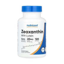 Nutricost Zeaxanthin With Lutein 120 Softgels