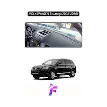 Volkswagen Touareg 2002-2010 Uyumlu Torpido Örtüsü Yansıma Önleyici Hızlı Ve Kolay Montaj L18 Siyah