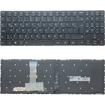 Lenovo 5cb0n00279, 5cb0n00298, 5cb0n00228 Uyumlu Klavye Tuş Takımı Tuş Seti Led Işıklı Siyah Türkçe