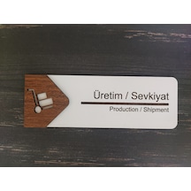 Üretim/sevkiyat Ofis Oda Kapı İsimliği Yönlendirme Tabelası Levhası Kişiselleştirilebilir