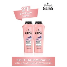 Schwarzkopf Gliss Split Hair Miracle Şampuan 3 x 360 ML