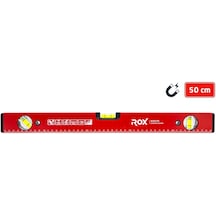 Rox 0348 Mıknatıslı Alüminyum Su Terazisi 50 Cm