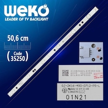 Gj - 2k16 - 490 - D712 - P5-l - 01n21 - 50.6 Cm 6 Ledli - Wk-907 Tv Led Bar Tvnizi Açıp İçindeki Led Barla Birebir Aynısı Olduğunu Görmeden Almayınız. Sonrasında İade Almamaktayız.