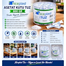 Nicepalst Asetat Kutu Tuz 800 Gr.