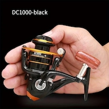 Novahub Siyah 1000-7000 Serisi Olta Çarkı 5.2:1 Dişli Alüminyum Çekirdekten Daha Hafif Paslanmaz Ç Diş Çubuk Taklit Olta Makinesi 56438728