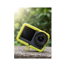 Djı Osmo Action 6 Uyumlu Yumuşak Çerçeve Kılıf - Tüm Gopro Aksesuarlarıyla Uyumlu Sarı